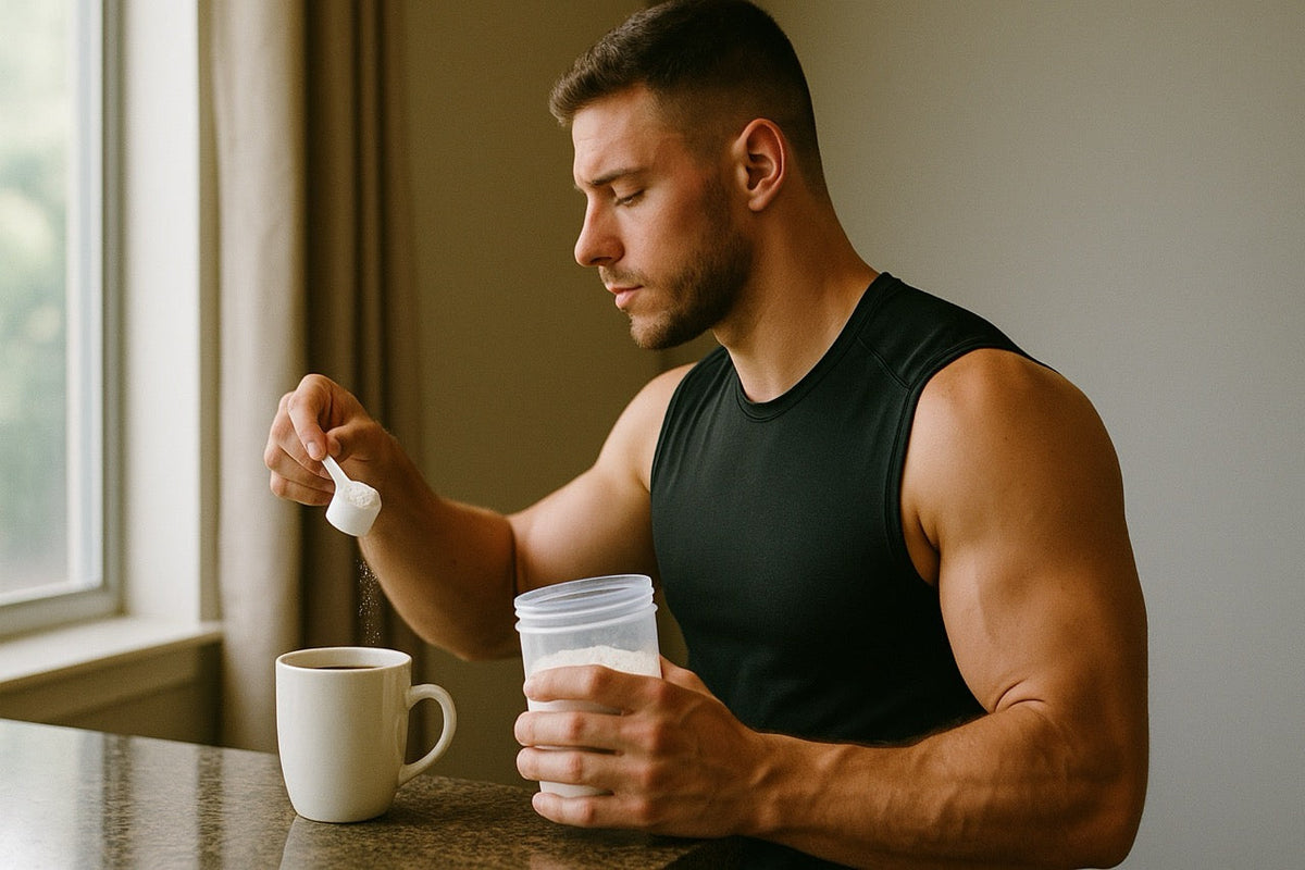 mixing creatine and coffee